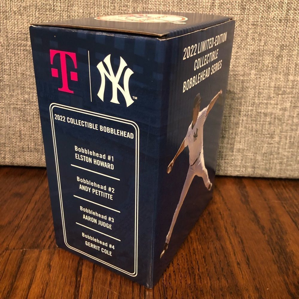 NEW YORK YANKEES GERRIT COLE Bobble Head NYY SGA NIB 9/30/2022 - Picture 4 of 11